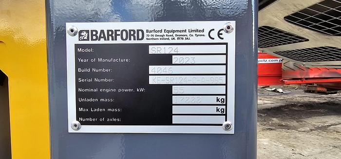 2023 Barford SR 124