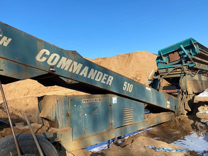 Used Powerscreen Commander