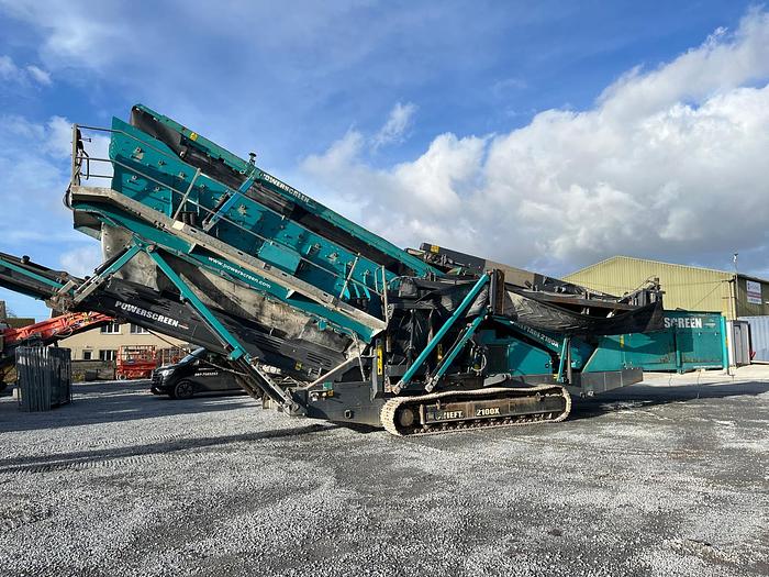 Used Powerscreen Chieftain 2100 3 deck