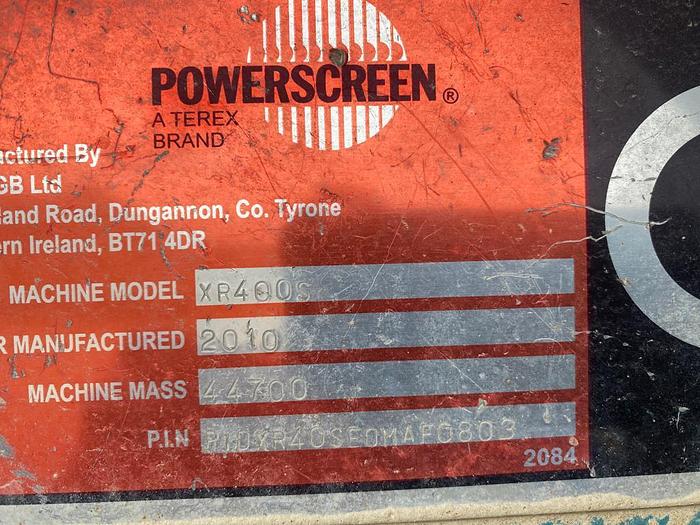 Used 2010 Terex Pegson XR400S