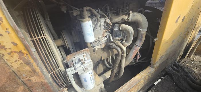 Used Extec C12+ tracked jaw crusher