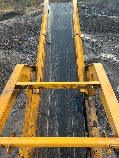 Used Extec C12+ tracked jaw crusher