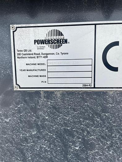 Used Powerscreen PT 330