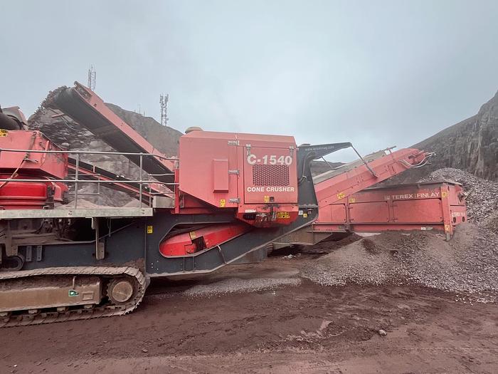 Used 2013 Terex Finlay C 1540 cone crusher