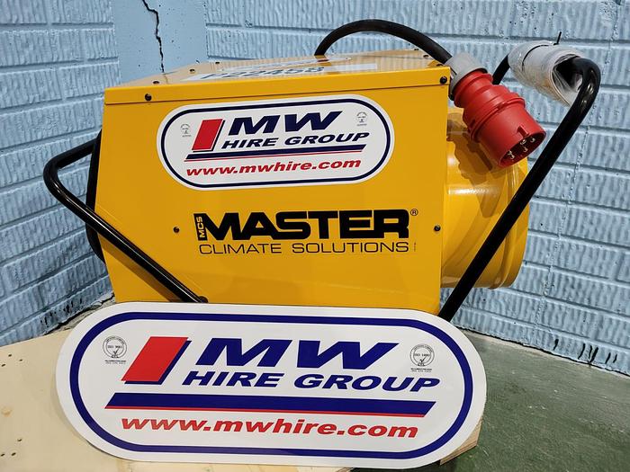 Master 415 Volt 18KW Electric Fan Heater