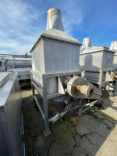 Used L&A Process System Inc 10-15 Ton Rotary Coil Hot Break