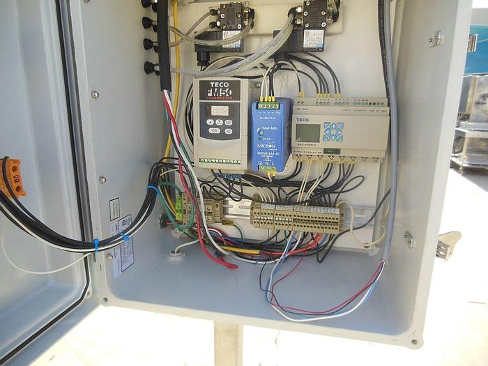 Used Conveyor, Belt, 12" X 11'6", Stainless Steel, Incline, Sanitary, #S742670