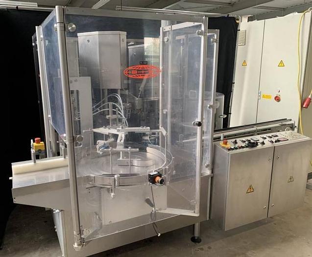 Used J 14522 D - Liquid Filler / Screw Capper BAUSCH + STRÖBEL KSF 1020