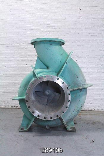 Used Goulds 3175, 20x24x28, SS Casing, SS 4 Vane 21" Impeller #28910