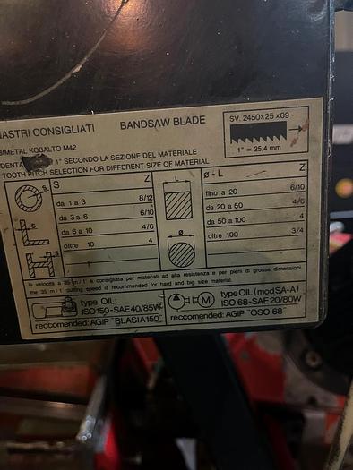 Usato SEGHETTO BIANCO 270