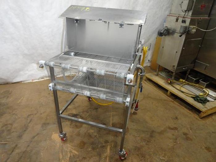 Used Custom Glazing Station, 24" wide