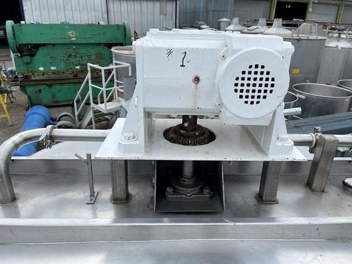 Used 850 Gallon Stainless Steel Jacketed Mix Tank