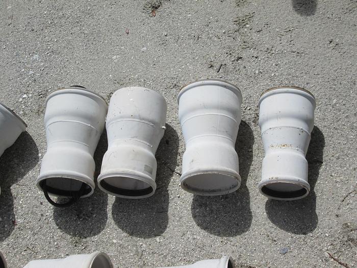 Used Pierce IPS Epoxy Coated PVC Elbows