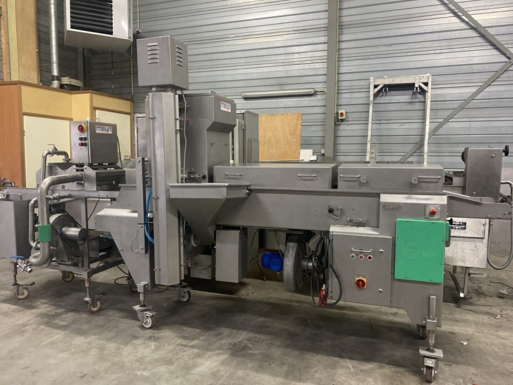 Used Meyn batter and breading line