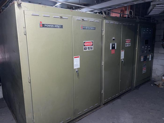 Used 2004 INDUCTOTHERM 8 TON INDUCTION FURNACE