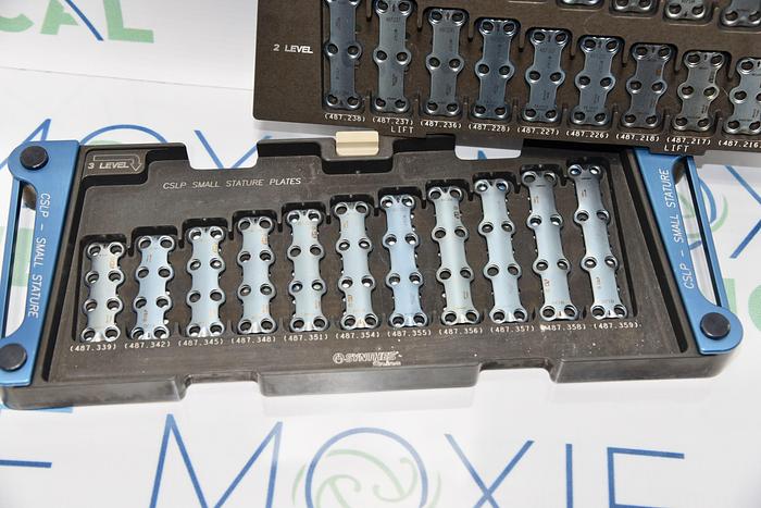 Used Synthes Cervical Spine Locking Plate System Instrument Set, In-Stock