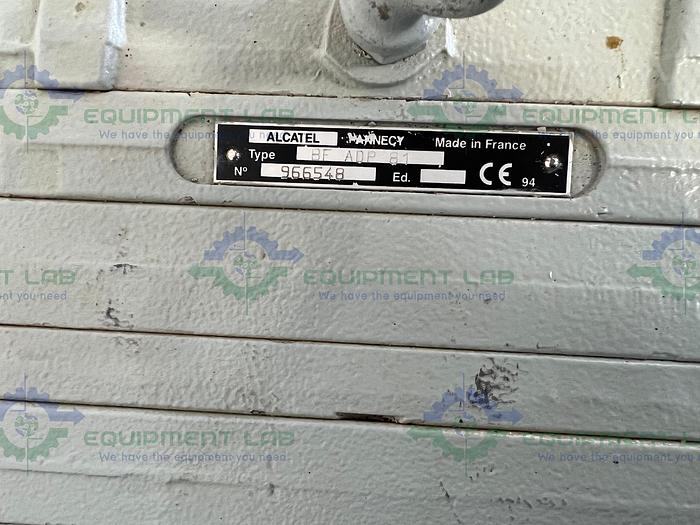 Used Alcatel  ADP 81 MD Dry Pump w/ Controller and Custom Electrical Wiring