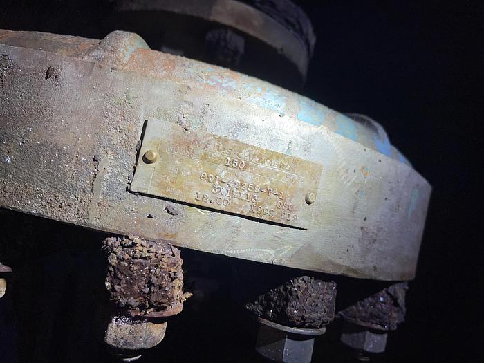 Used ALLIS CHALMERS 3X1.5-13 S/S 15 HP CENTRIFUGAL PUMP