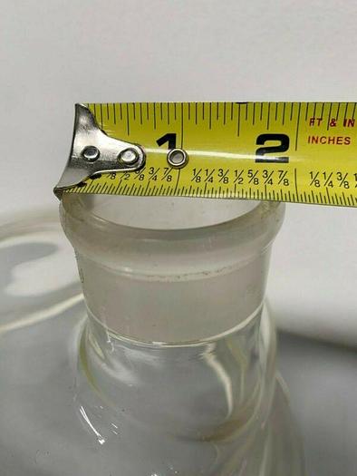 Used OSS Laboratory Collection Flask w/ Top Glass Cap