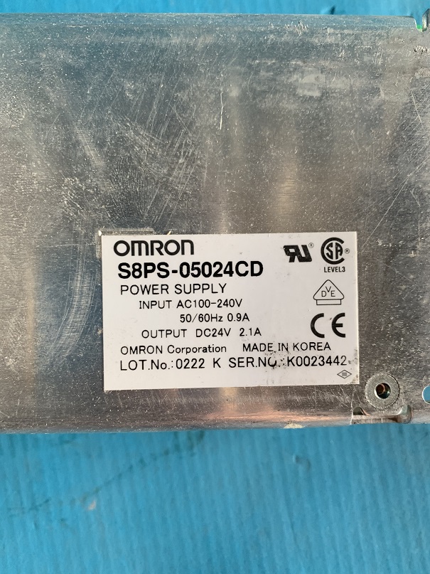 Used omron power supply s8ps-05012cd