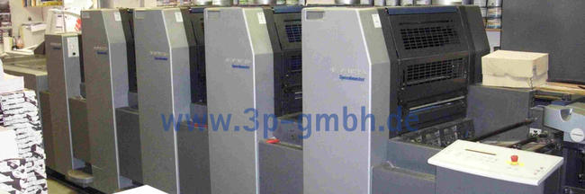Used Heidelberg Speedmaster SM 524L fourcolor offset printing 2007