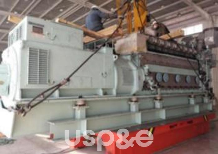 5.7 MW 2013 New MAN 9L21/31 HFO Generator Sets