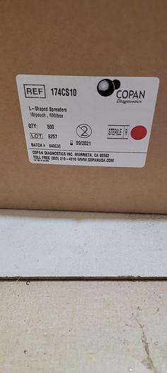 COPAN DIAGNOSTIC L-SHAPED SPREADERS 040C38, CASE OF 500(109)