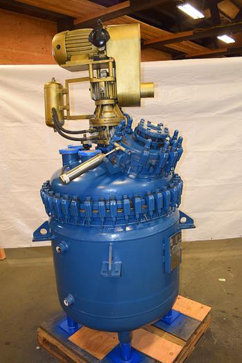 Refurbished De Dietrich glass reactor, used De Dietrich reactor reglassed 150 gallon glass lined