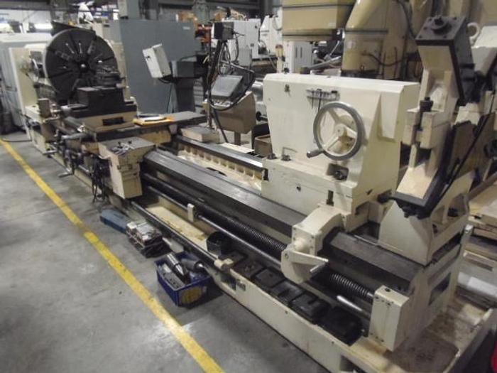 Used Tuda Engine Lathe, Jumbo 1250/4000, 48" x 160", 39" SOCS