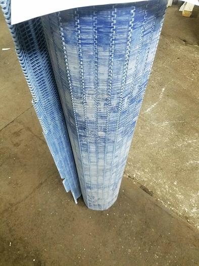 Used Conveyor belt blue 9.75x 47.5