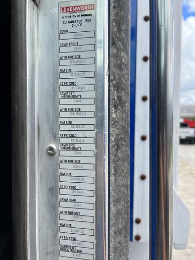 Used 2014 KW T800 Tri-Axle Dump Truck #5549