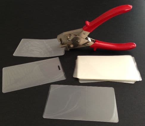 Heavy Duty Plier Style Slot Punch For Security ID Laminating Pouches & Luggage Tags