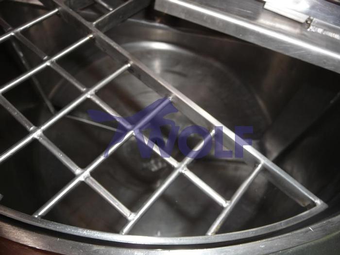 Used Used stainless steel tank with stirrer SPS-KOLDING