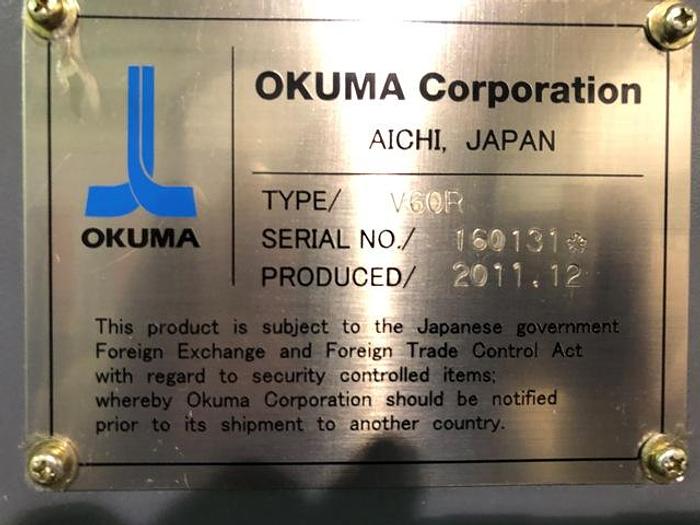 Used 2011 Okuma V60R CNC Lathe