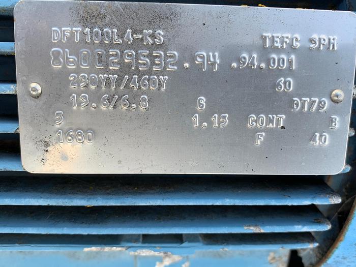 Used Stainless Steel Auger Screw Conveyor 34.5' Long x 15" Diameter