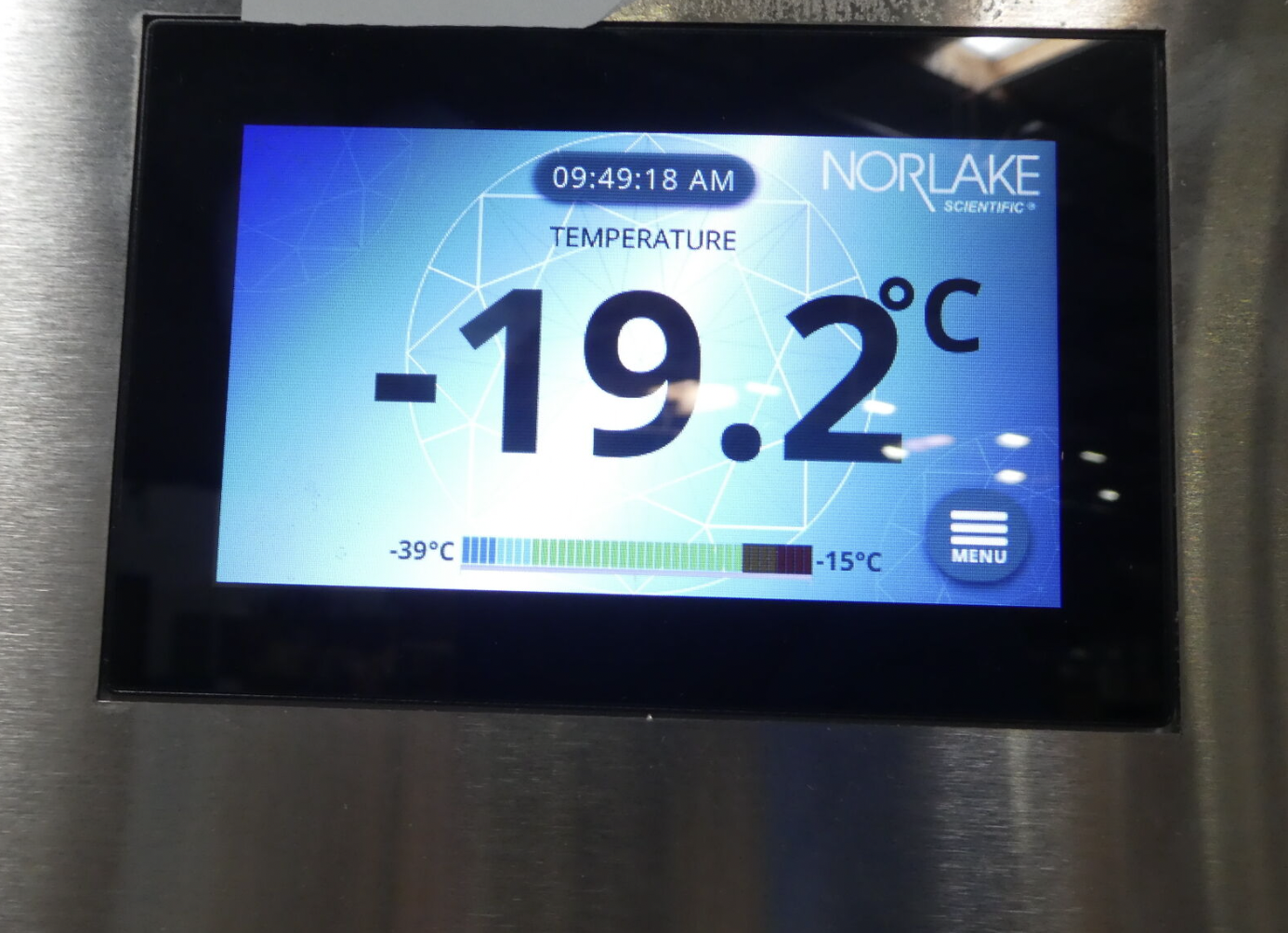 Used Nor-Lake Scientific - NSWDF231SSS/0A - White Diamond Series Lab Freezer