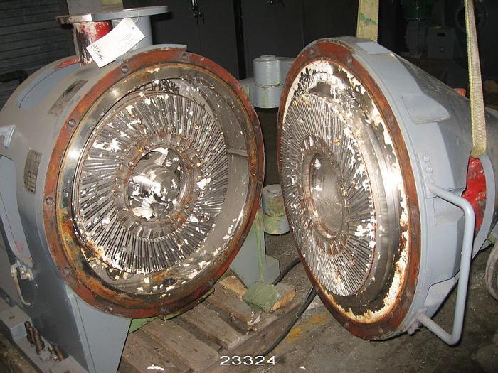 Used Pilao RTD24 Disc Refiner, 24" #23324