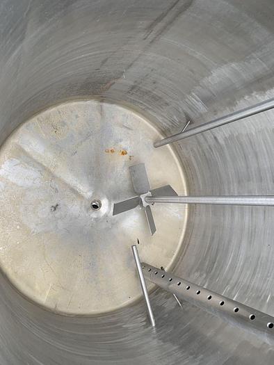 Used Tank, 175 Gallon, S/st, Jkt, Agit, JV Northwest #S743285