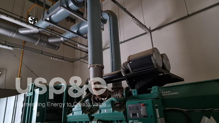 Used 2 MW 2009 New Cummins C2000D6 Diesel Generator Sets