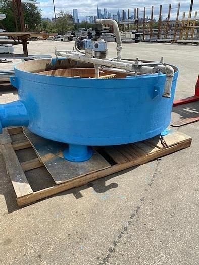 Used AES  6 ' DIAMETER GRAVITY STRAINER CARBON FIBER BODY