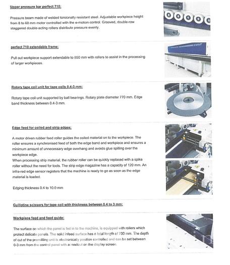 Used Felder Format Perfect 710 Edgebander