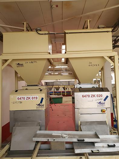 Gebraucht Mandelhalbiermaschine PEHA, Bj. 1983 600 mm Arbeitsbreite Leistung ca.350 kg/h