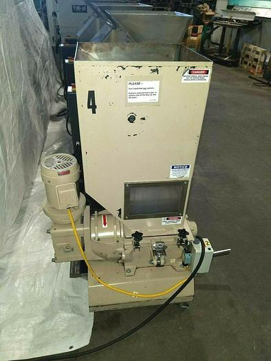 Used Nissui SA-133 Screenless Plastic Granulator Grinder Year 2000