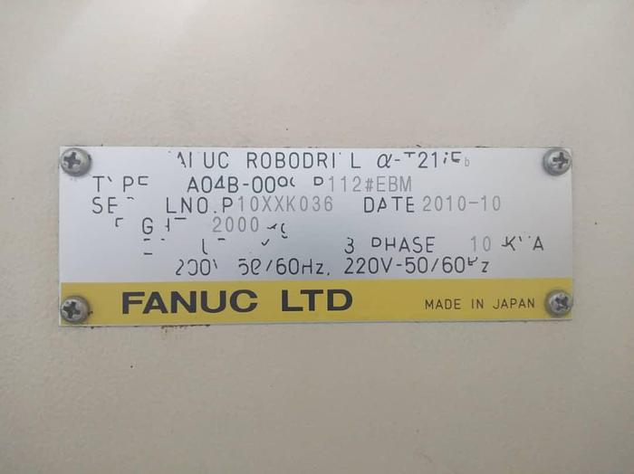 Used 2010 Fanuc a-T21iFb High speed milling machine