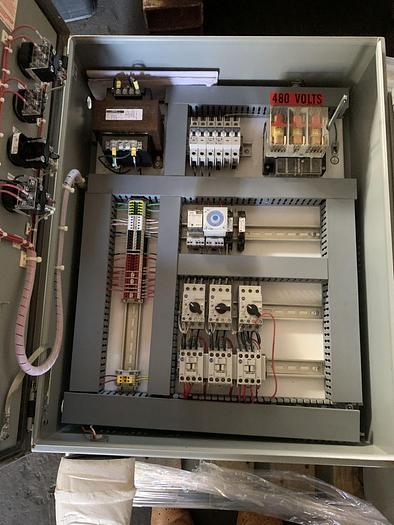 Used Capper, EMS, 4-Spindle, Mdl D, 38MM, Cap Feeder, #S744340