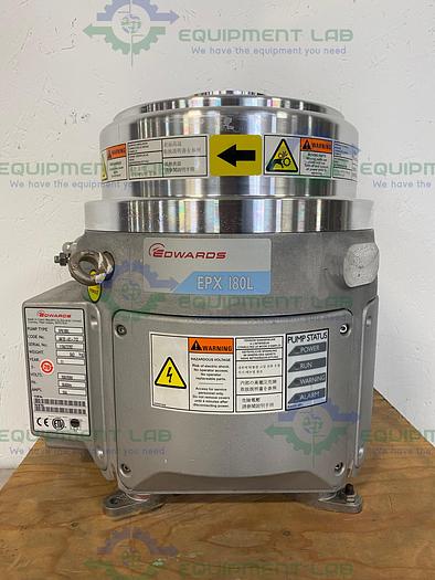 Used Edwards EPX180L Dry Vacuum Pump 208V MCM TIM 3/8 Water Connector 106 CFM