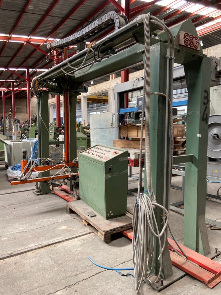 Usato Sistema a ventosa per movimentazione e carico merce marca Sag