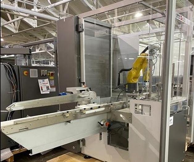 Used FANUC LR MATE 200iD 6AXIS ROBOTIC CELL WITH R30iB CONTROLLER