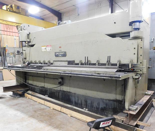 Used Cincinnati 16' x 3/8 Squaring Shear 3DL16