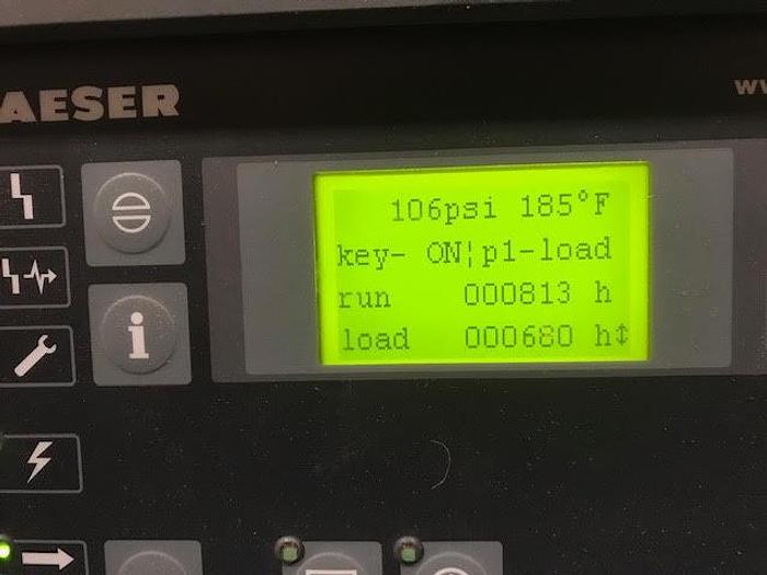 Used KAESER AIR COMPRESSOR 400 HP MODEL FSD 400 MFG. 2009 W/ AIR DRYER